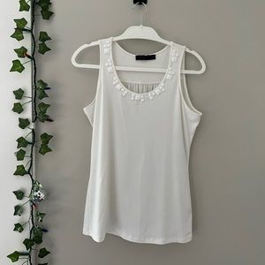 The Limited Basic White Tank